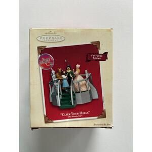 Hallmark 2003 “click your heels” wizard of oz collection ornament